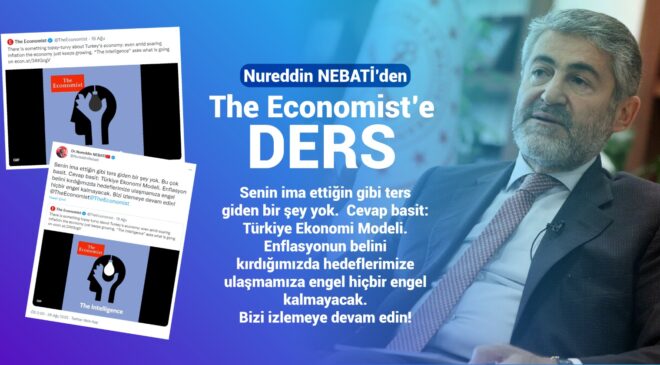 Nureddin Nebati’den The Economist’e ders